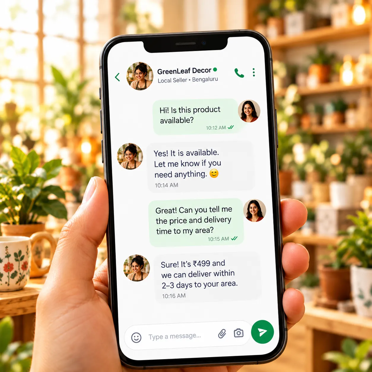 Contact Local Sellers